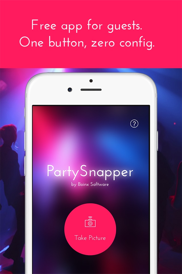 PartySnapper – The Social Photo Wall App That Will Wow Your Party Guests screenshot 2
