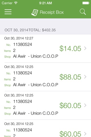ReceiptBox screenshot 3