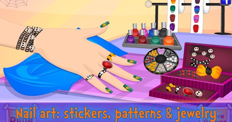 Spider Colorful Nail Polish screenshot-3