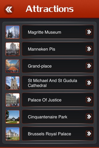 Brussels City Offline Travel Guide screenshot 3