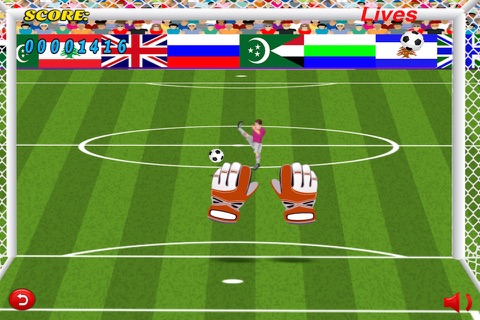 World Soccer Goalie Challenge Pro - All Star Football Mania screenshot 4