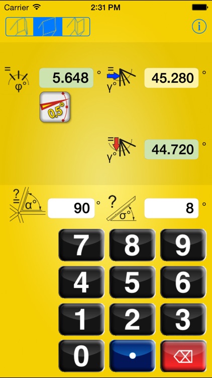Schifter - calculate miter and bevel