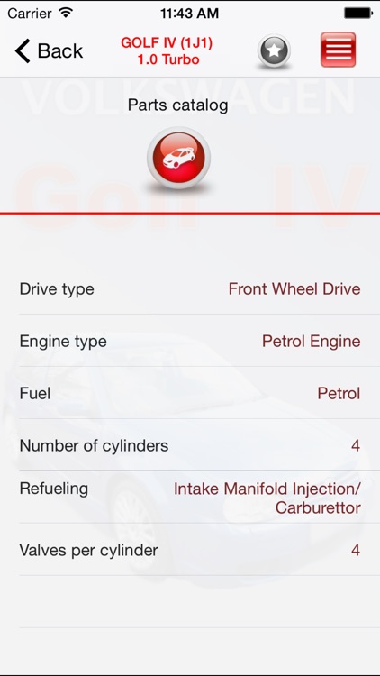 AutoParts VW Golf IV screenshot-4