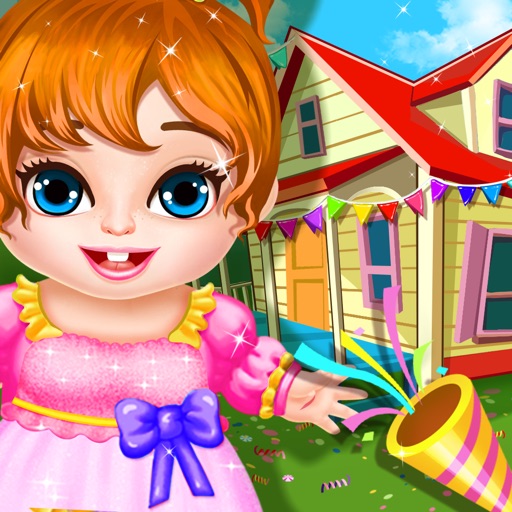 Kids House Party - Playhouse Planner: Fun Cooking, Cleaning & Washing Game iOS App