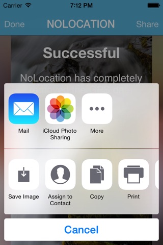 NoLocation - Remove exif data from photos screenshot 3