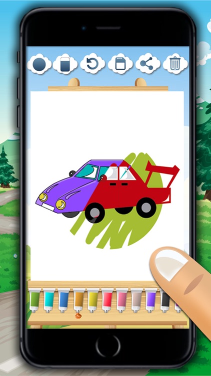 Cars, karts and trucks - fun car minigames for kids screenshot-4