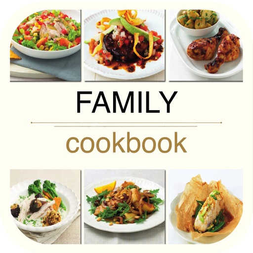 Family Cookbook - Step by Step icon