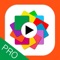 PicsVideo Pro Slideshow of photos, text and music and post to Instagram