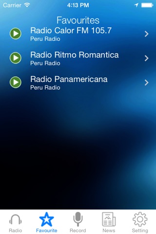 Peru Radio Recorder Newspaper screenshot 3
