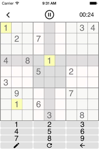 17 Sudoku - Hard Sudoku Game screenshot 2