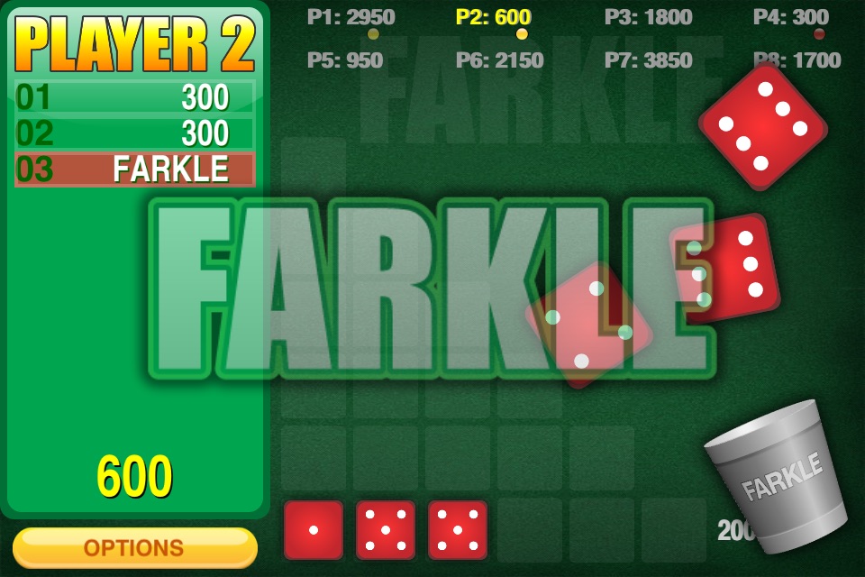 Farkle Addict : 10,000 Dice Casino Deluxe screenshot 2