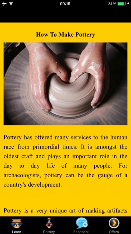 How To Make Pottery - Garden Art