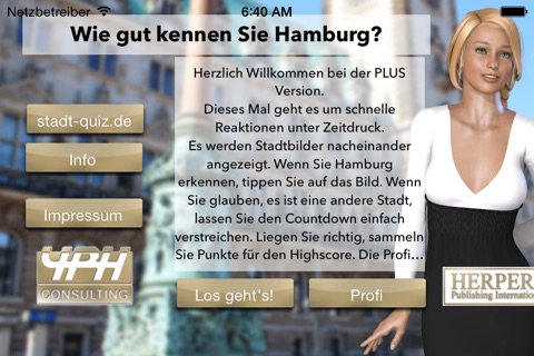 Hamburg Quiz PLUS screenshot 2