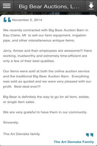 Big Bear Auctions, LLC screenshot 2
