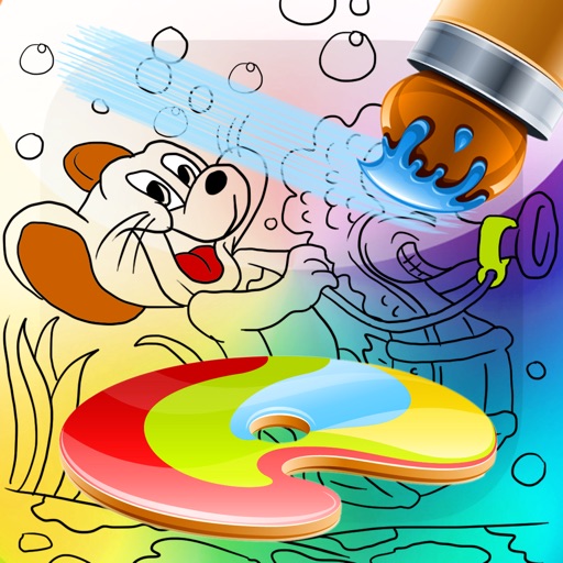 Coloring Book Game for Kids Tom and Jerry Edition