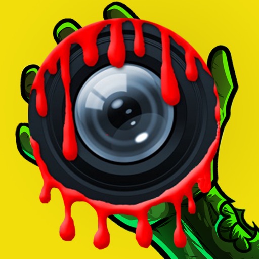 Scary Halloween Photo Editor - Ghostify image with daring emoji emoticons icon