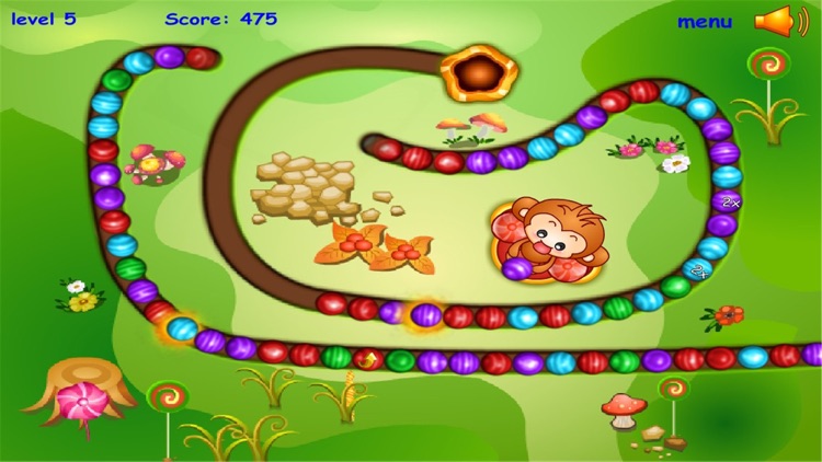 Monkey Marble Shooter screenshot-3