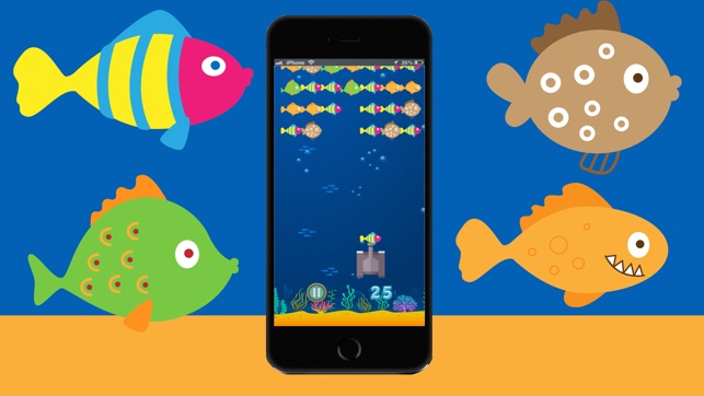 Fish Army Dash - shooter games for kids(圖2)-速報App