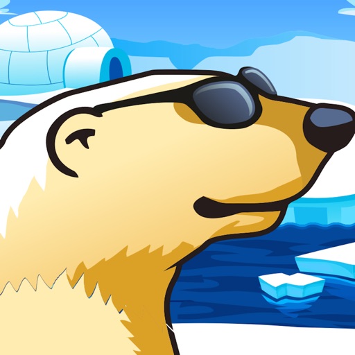 Frozen Polar Bear Run icon