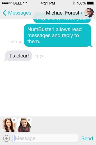 NumBuster! IM screenshot 4