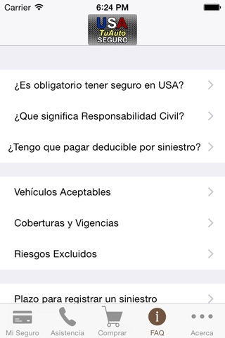 USA TuAuto SEGURO screenshot 4