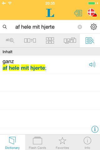 Dänisch Deutsch Wörterbuch screenshot 2