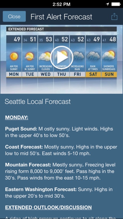 WeatherCaster - Weather radar, forecast, alerts, and hurricane tracker screenshot-3