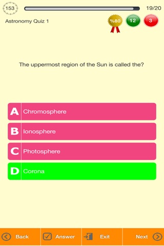 College Astronomy Quiz screenshot 3