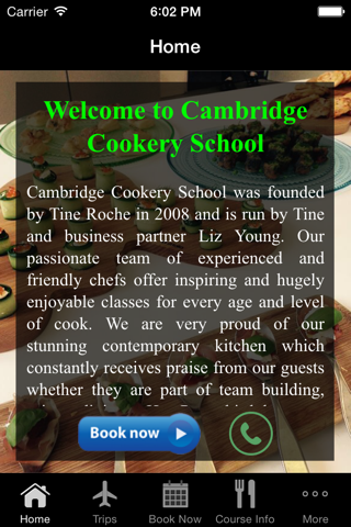 Cambridge Cookery School screenshot 2