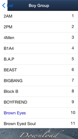 Kpop Dictionary Lite - Korean Kpop Star's Name(圖2)-速報App