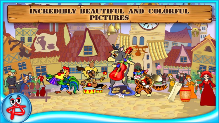 Bremen Town Musicians: Free Interactive Touch Book screenshot-4