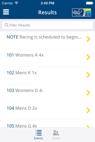 2014 World Rowing Masters Regatta screenshot 3