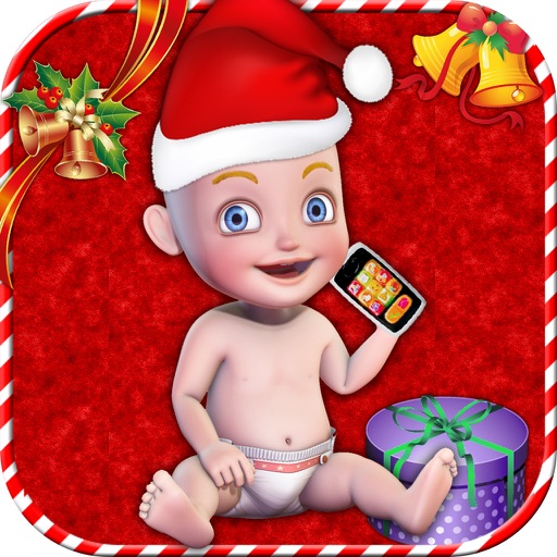 Christmas Baby Phone Mobile
