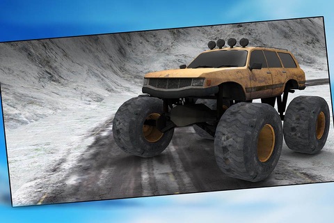 3D Monster Truck Simulator- 3D trucker simulation and parking game screenshot 3