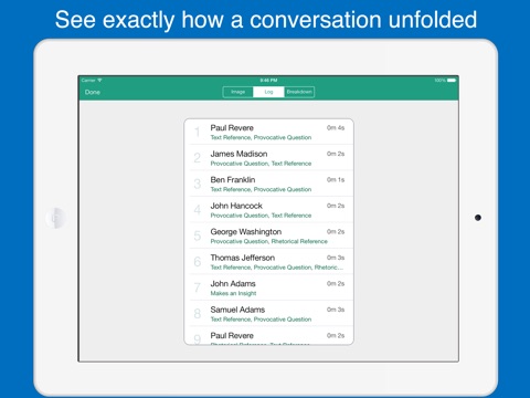 Round Table - Harkness Discussion Tracking screenshot 2