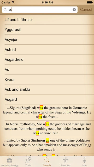 How to cancel & delete Mythology - Norse from iphone & ipad 3