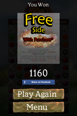 Francisco's Brick Pizza Game screenshot 3