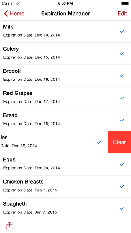Smart Shopping List A LA CARTE screenshot-4