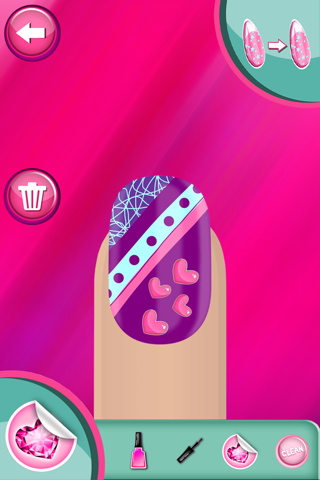 Nail Makeover Girls Game: Virtual beauty salon - Nail polish decoration game screenshot 3