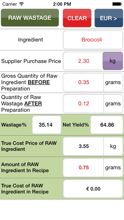 Yield costing (made simple)