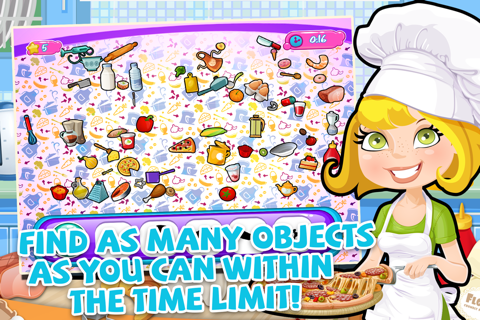 Crazy-Messy Kitchen! Diner Chef - Hidden Objects Puzzle Game screenshot 2
