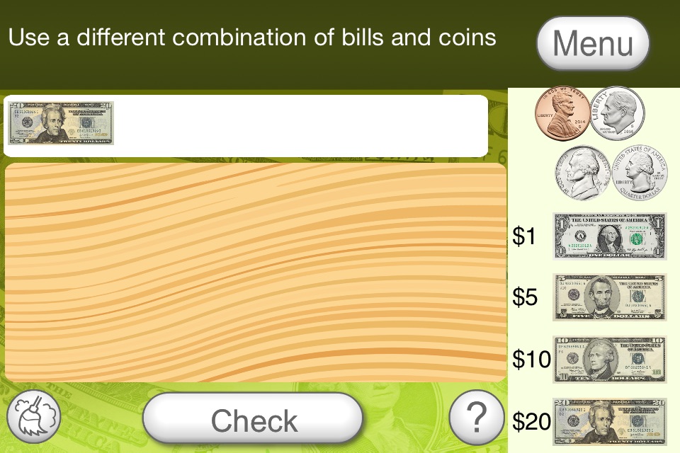 Counting Bills & Coins screenshot 3