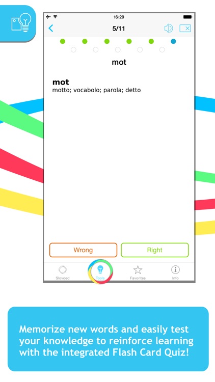 French <-> Italian Slovoed Compact talking dictionary screenshot-3