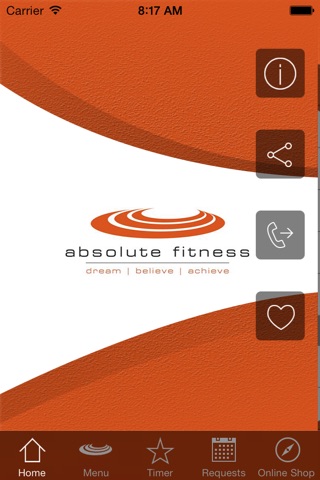 Absolute Fitness screenshot 2