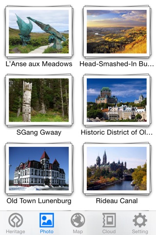 World Heritage in Canada screenshot 3