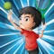 Ace the game! Learn and play on a tennis court for children
