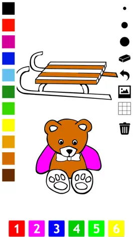 Game screenshot A Coloring Book of Toys for Children: Learn to color your kindergarten toy mod apk