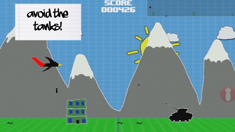 Doodle Bombing stickman war screenshot-4