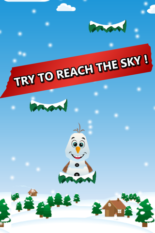 Snowman Fly ! screenshot 2