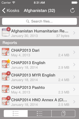 Humanitarian Kiosk screenshot 3